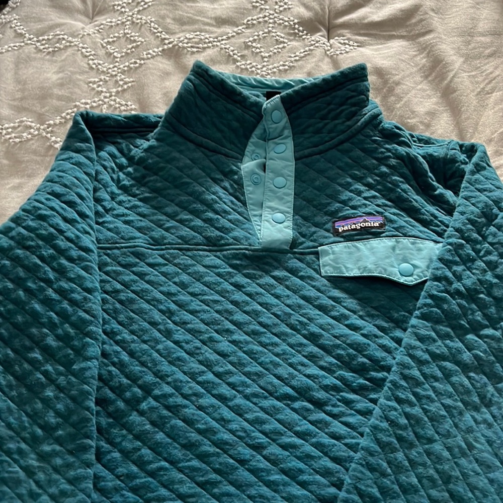 EUC Patagonia Quilted Snap T